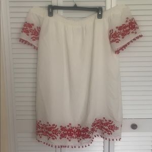 White summer dress